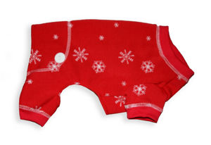 Picture of Snowflake Jumpers/ LongJohns - Red