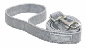 Picture of Webbed Leash - Silver Gray