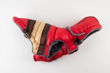 Picture of Soft Stripe Puffer Coat - Red