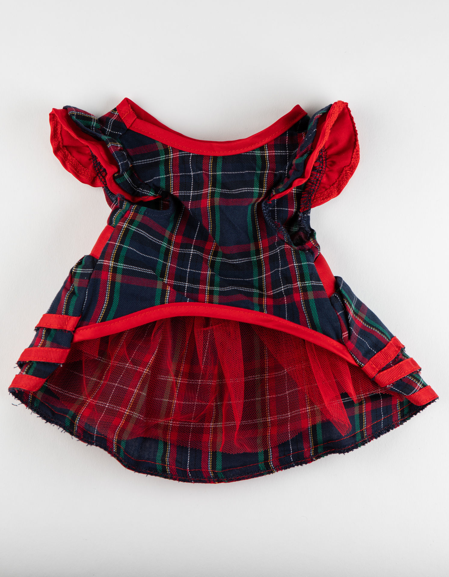 Picture of Navy Plaid Tutu Dress