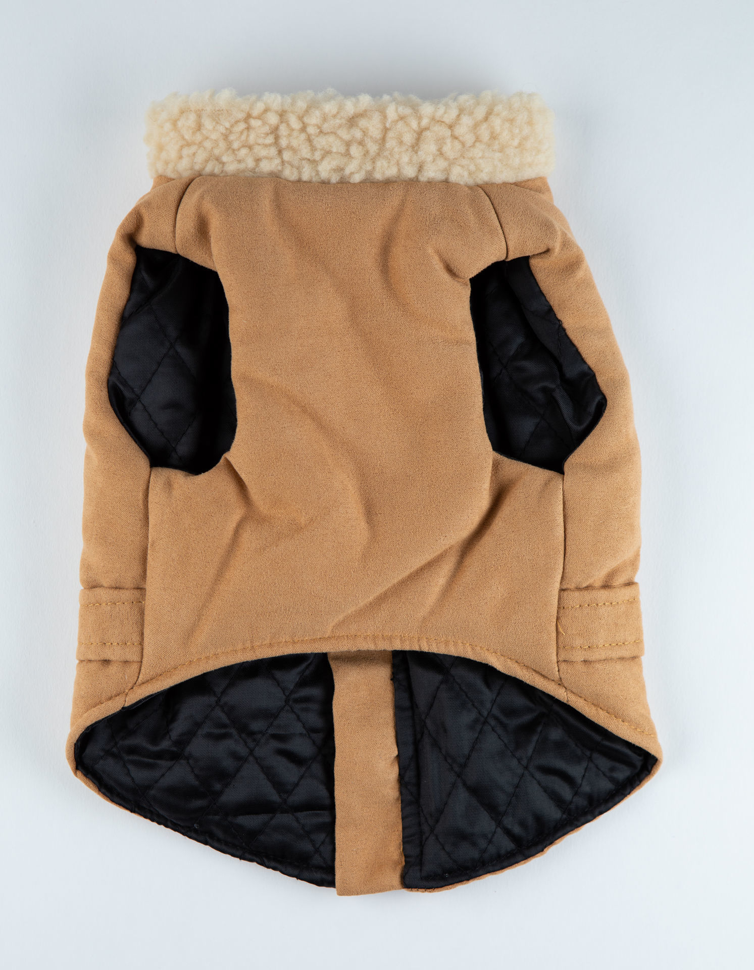 Picture of Faux Suede Puffer Vest