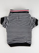 Picture of Black/White Stripe Polo Shirt