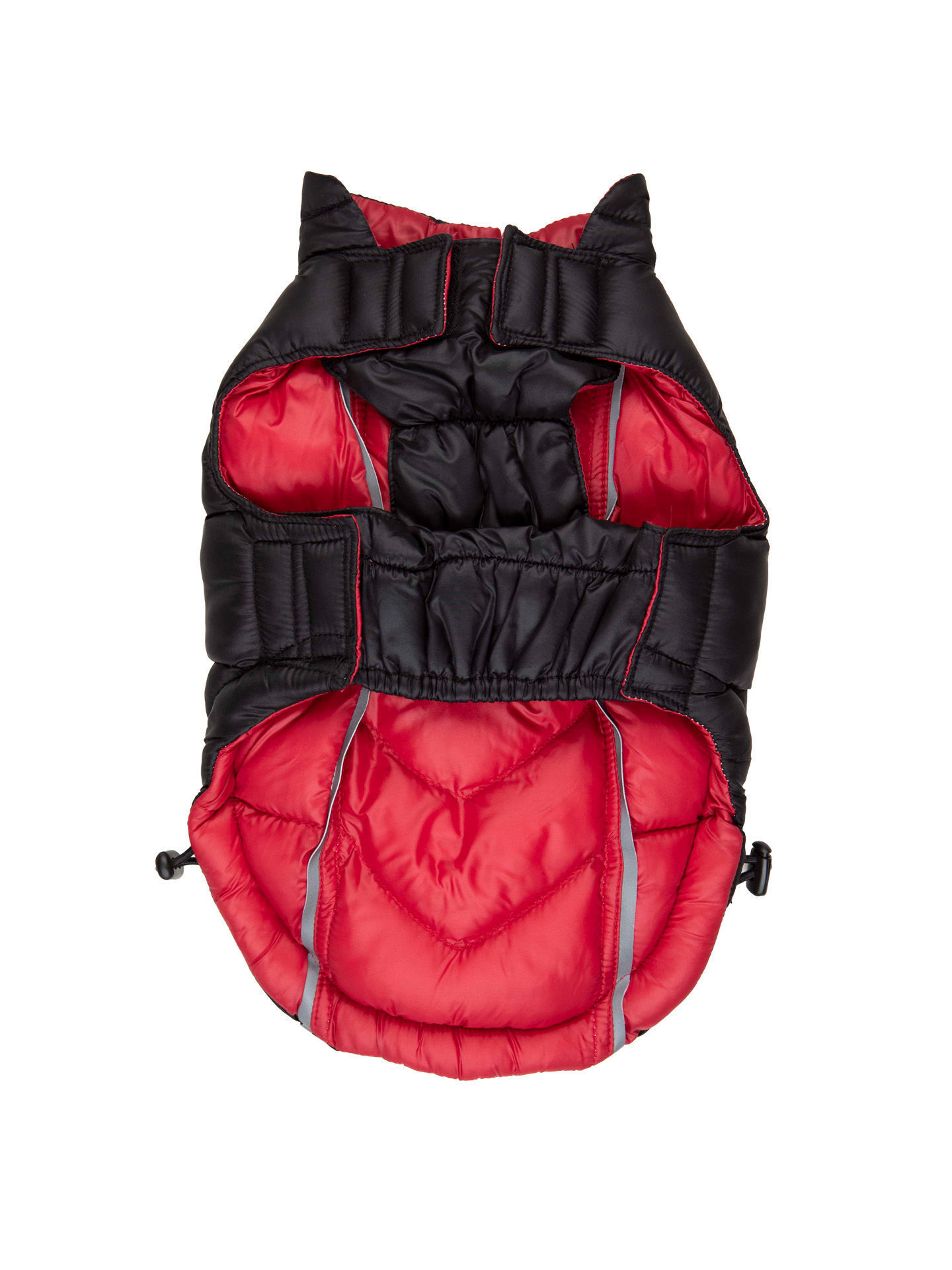 Picture of Featherlite Reversible-Reflective Puffer Vest Black/Red