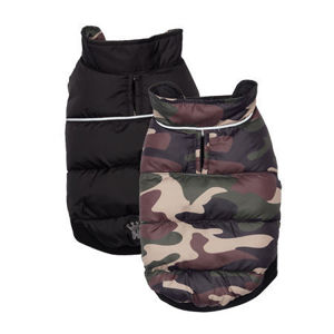 Picture of Flex-Fit Reversible Puffer Vest - Black/Camo