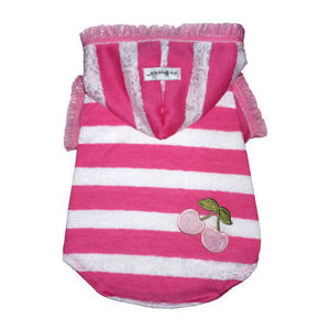 Picture of Pink Stripe Cherry Hoodie