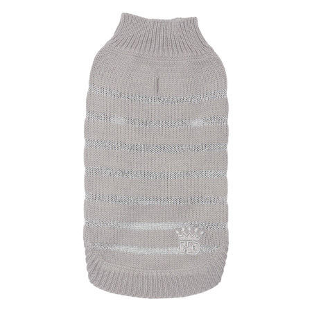 Picture of Metallic Stripe Sweater - Silver