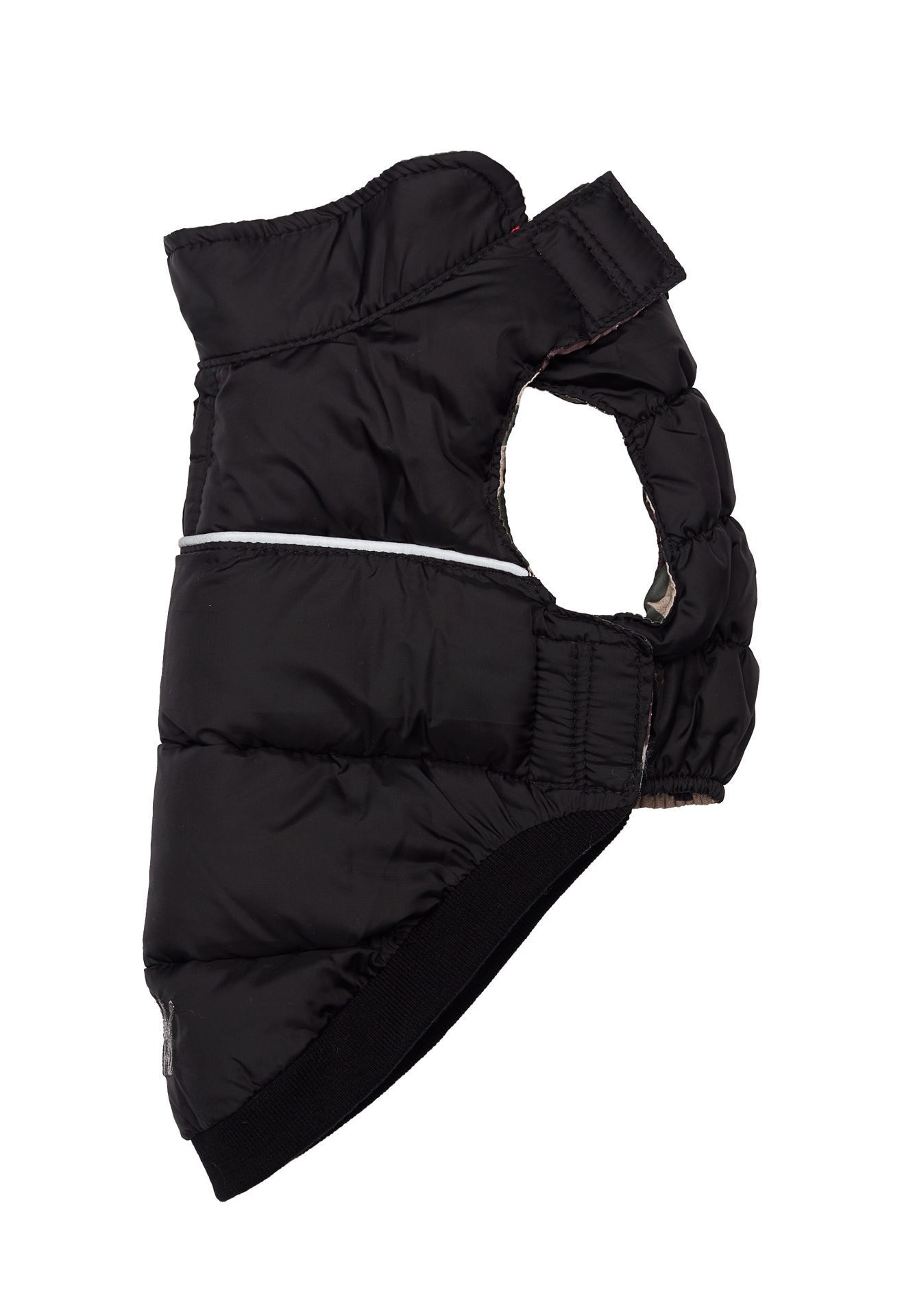 Picture of Flex-Fit Reversible Puffer Vest - Black/Camo