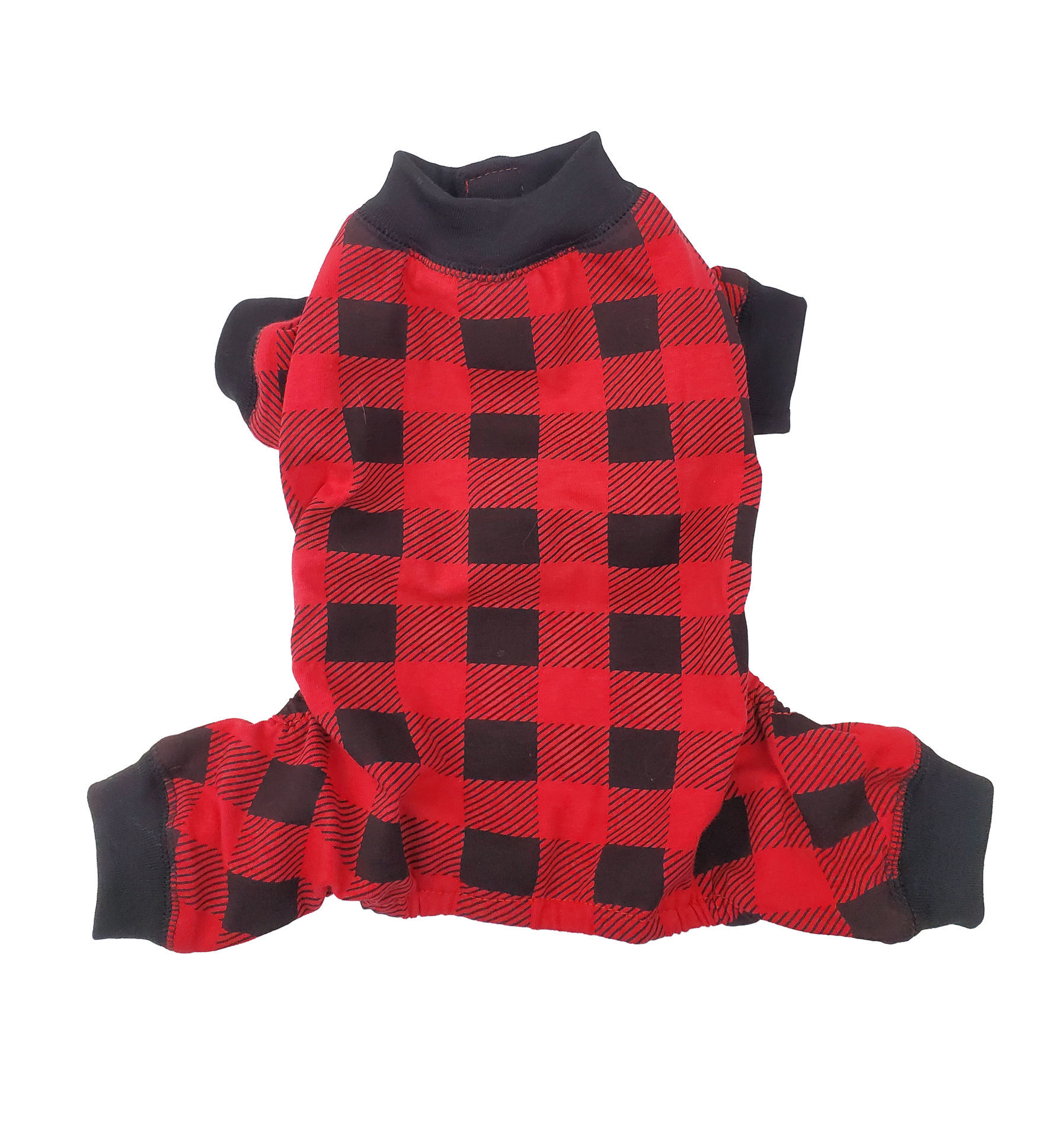 Picture of HD Lightweight Buffalo Check Pajamas - Red