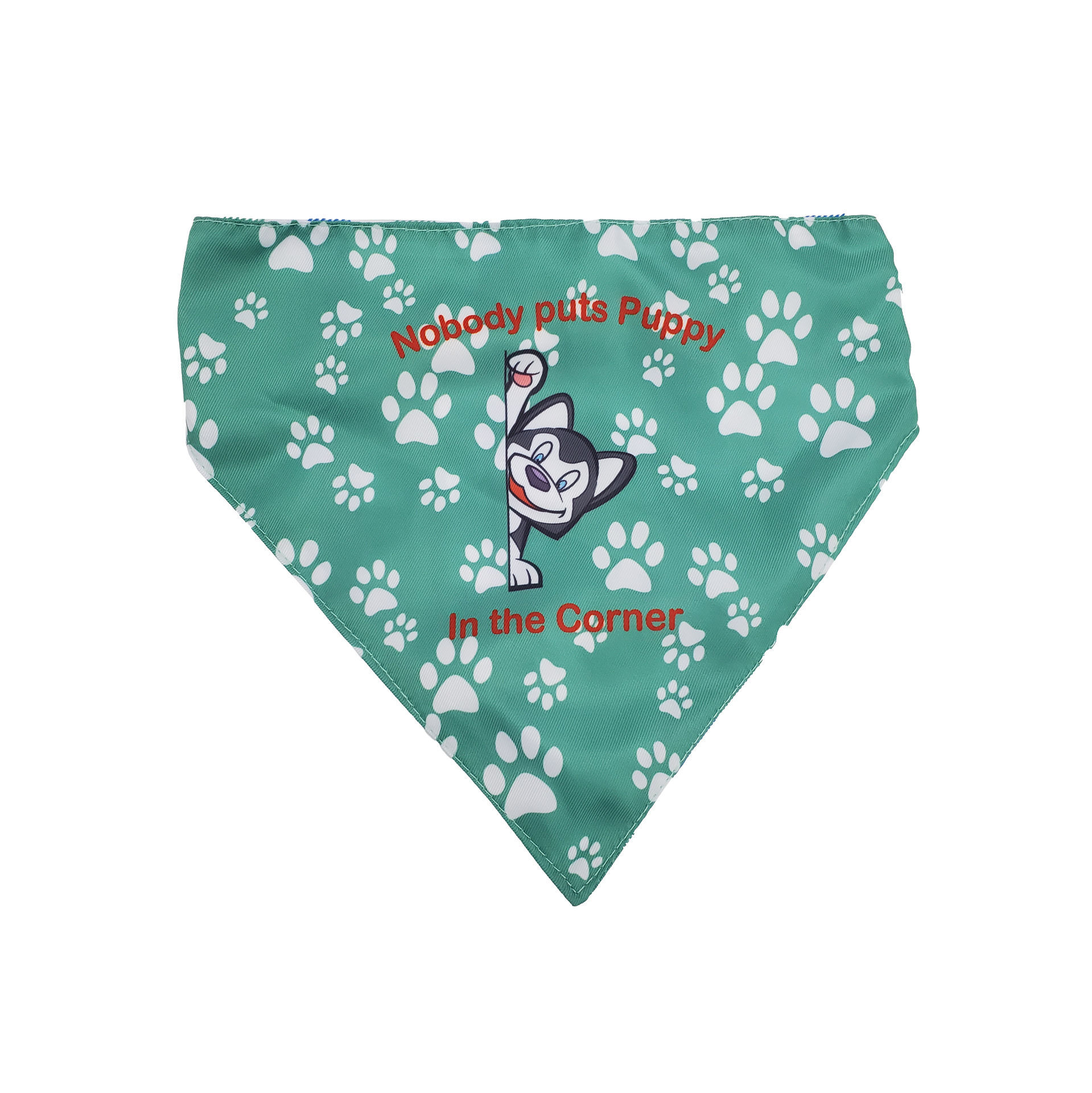 Picture of Two Sided Bandana - Nobody puts Puppy in the Corner
