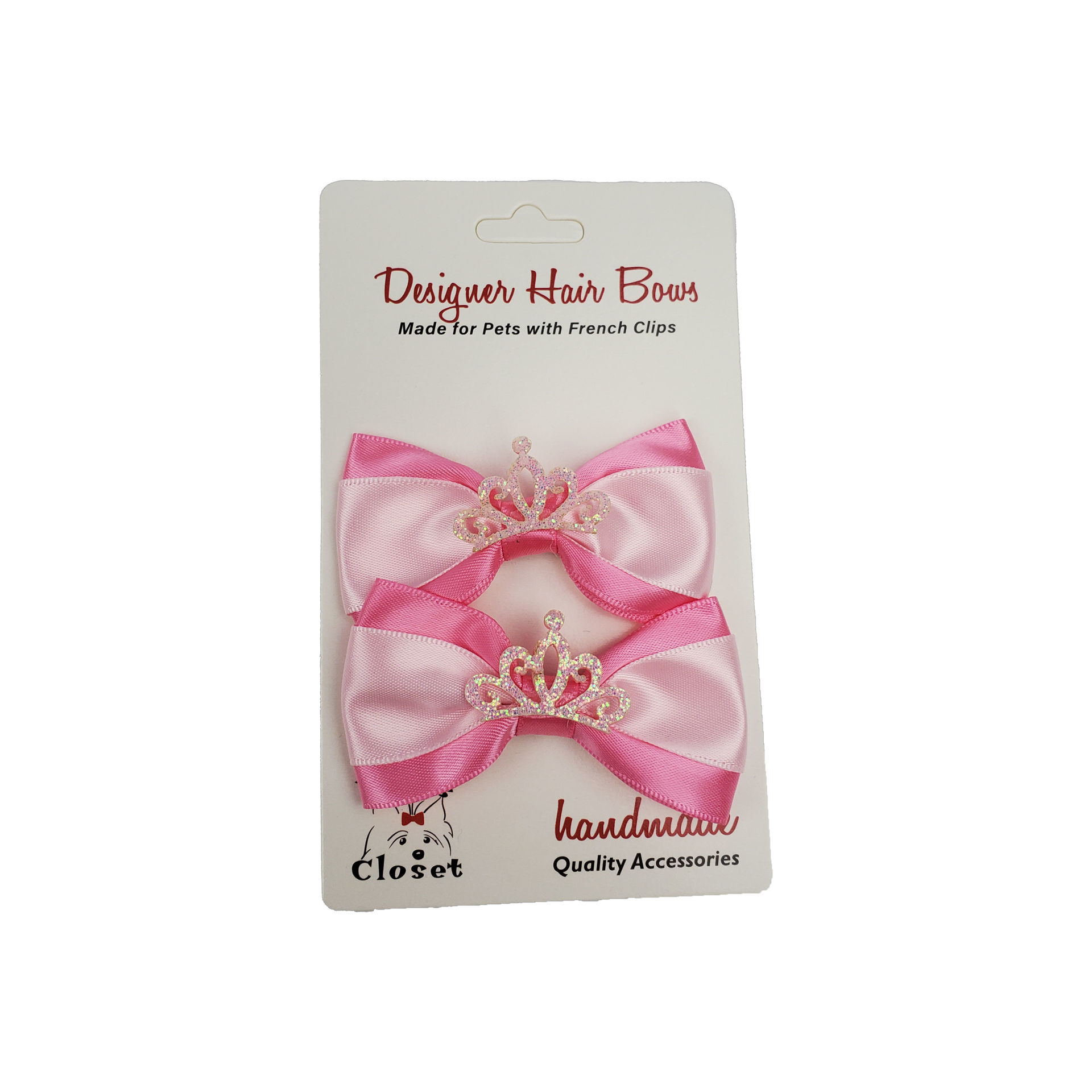 Picture of Hair Bows - Sm Pink Tiara