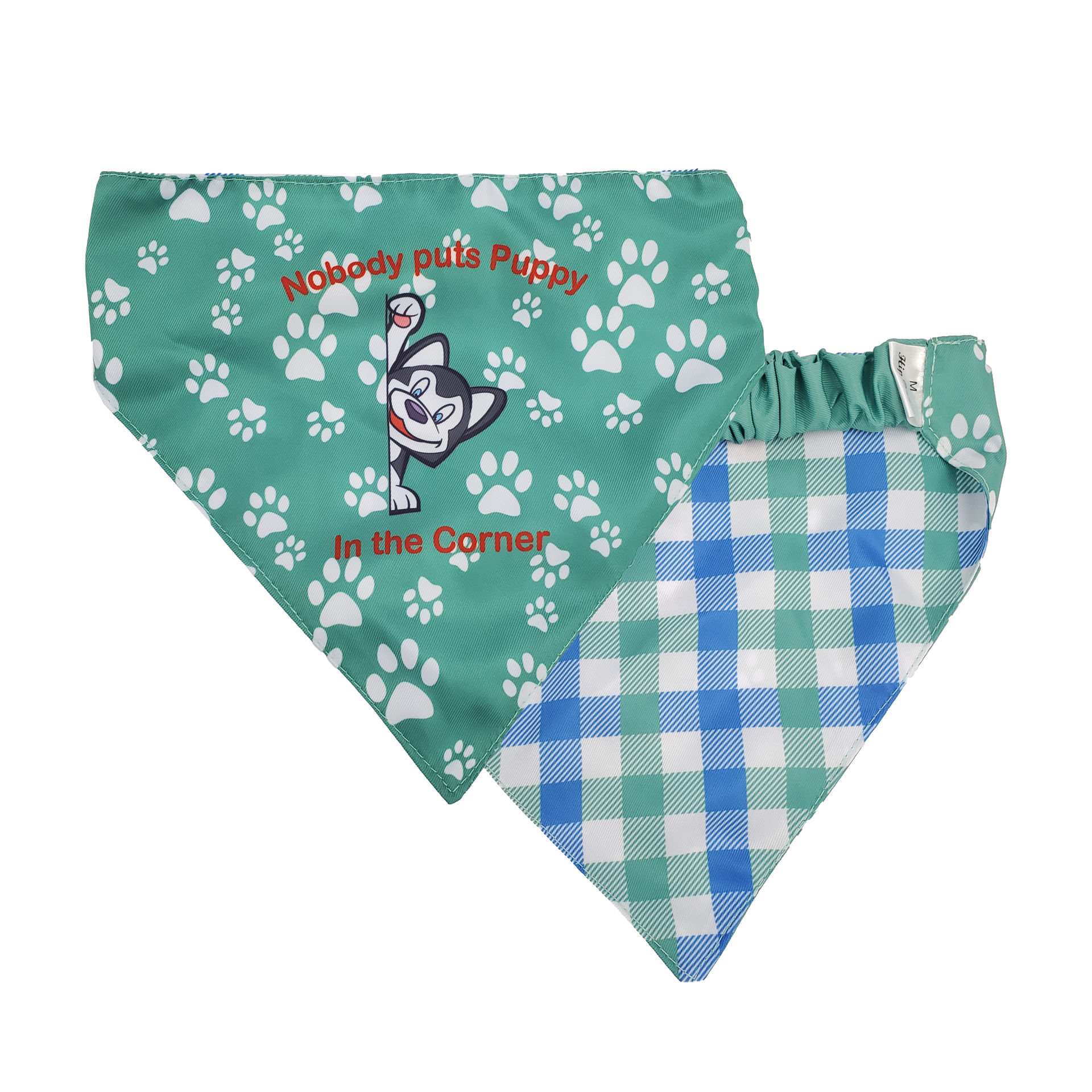 Picture of Two Sided Bandana - Nobody puts Puppy in the Corner