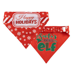 Picture of Two Sided Bandana - Happy Holidays