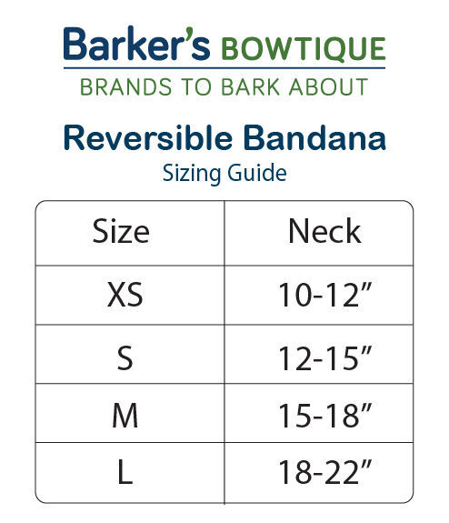 Picture of Two Sided Bandana - Santa Baby