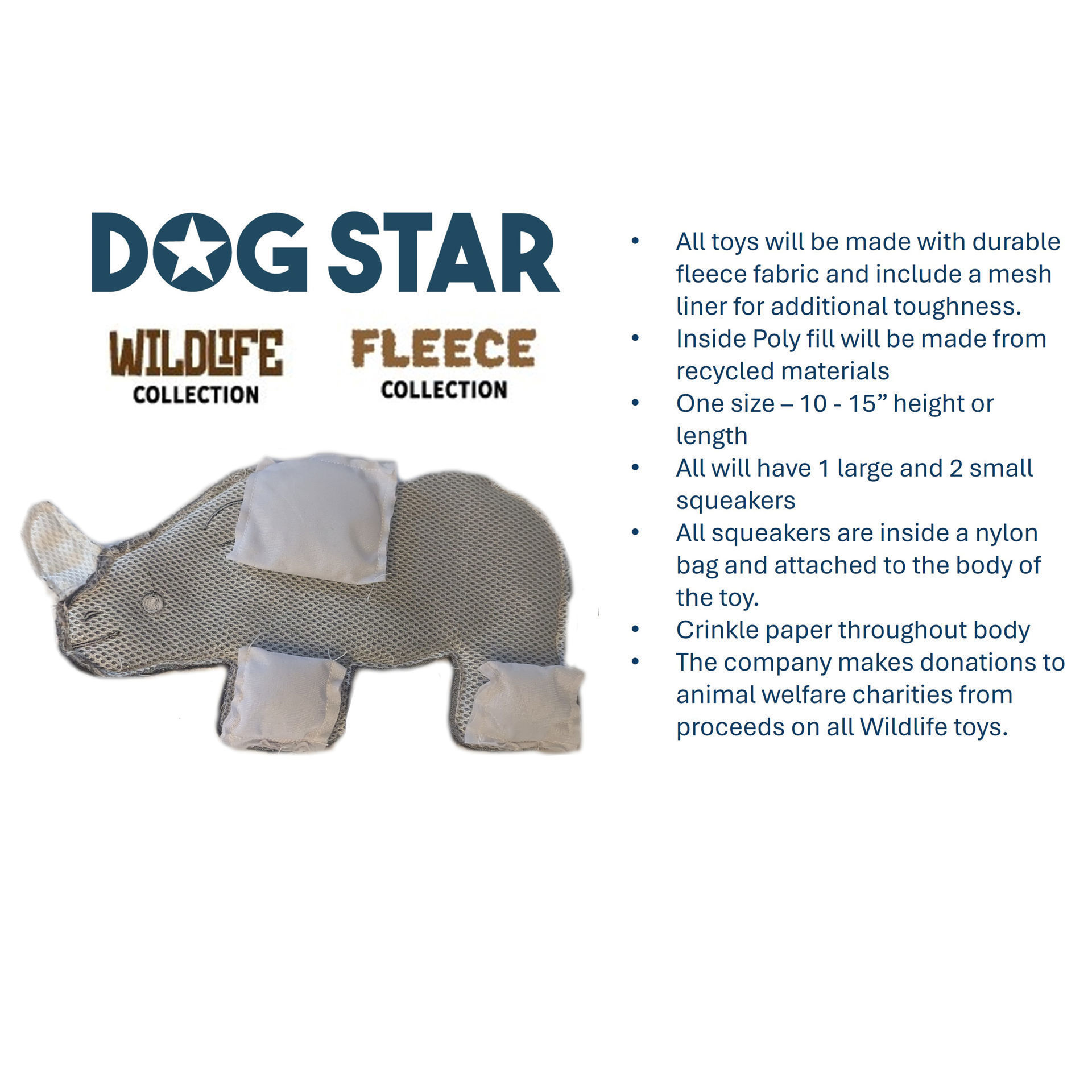 Picture of Fleece Toy - Brontosaurus