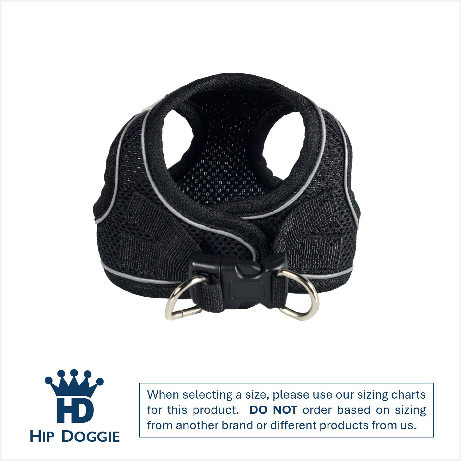 Picture of EZ Step-In  Harness Vest - Black