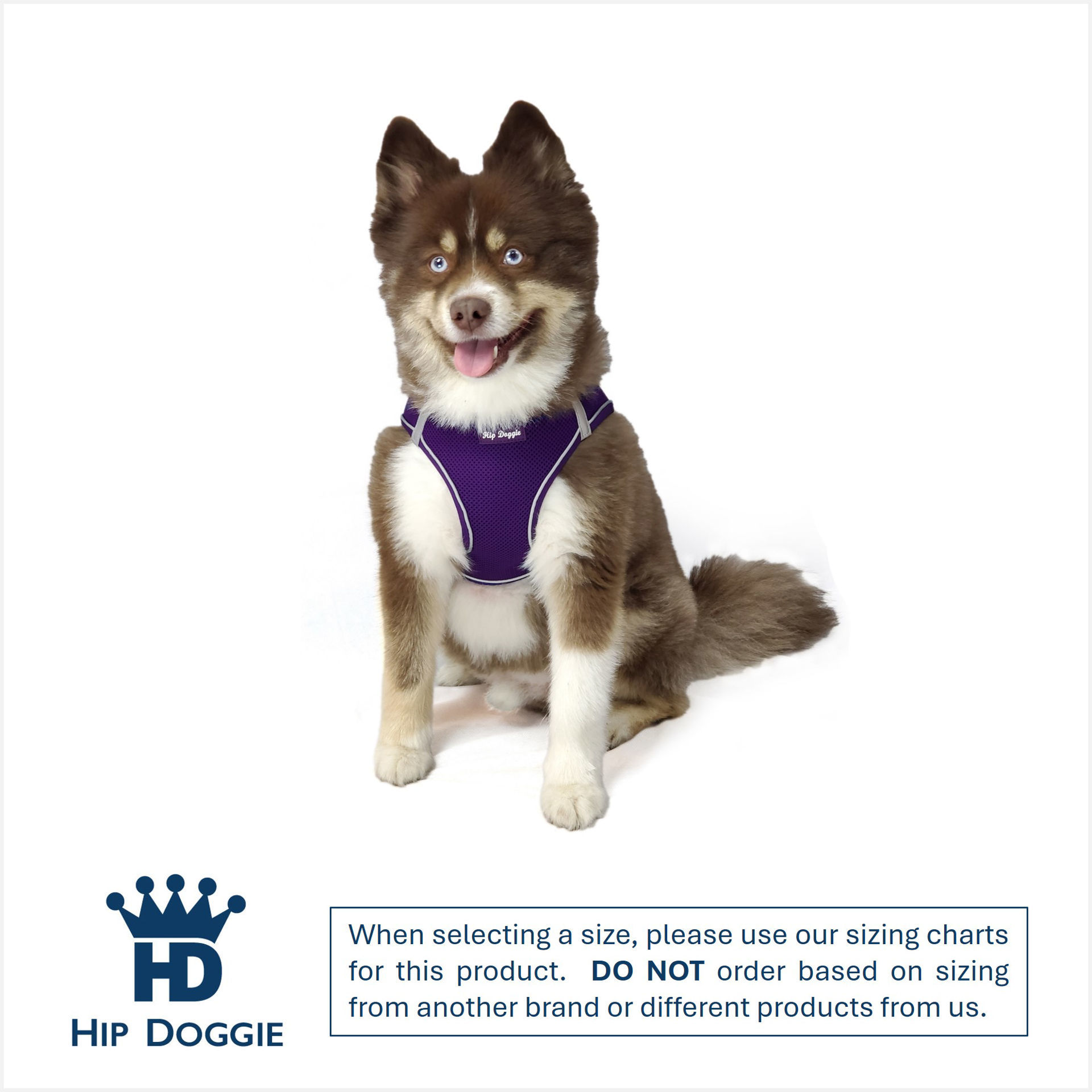 Picture of EZ Step-In Harness Vest - Purple